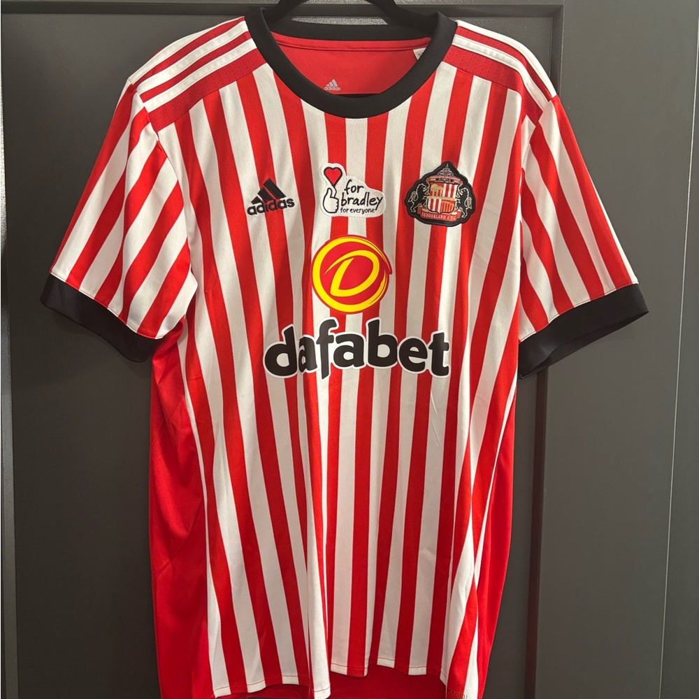 Sunderland AFC Home Jersey 2017-18. Great condition, never worn.